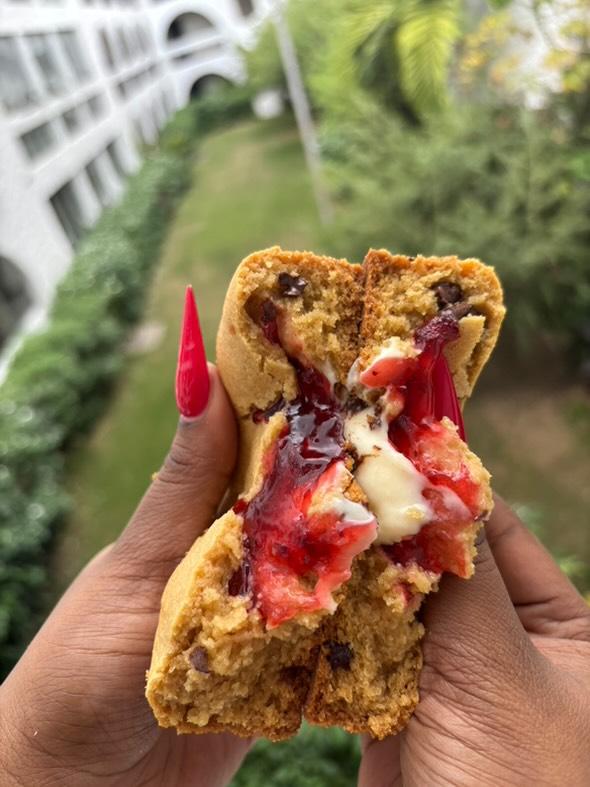 Cheesecake Stuffed Drookie