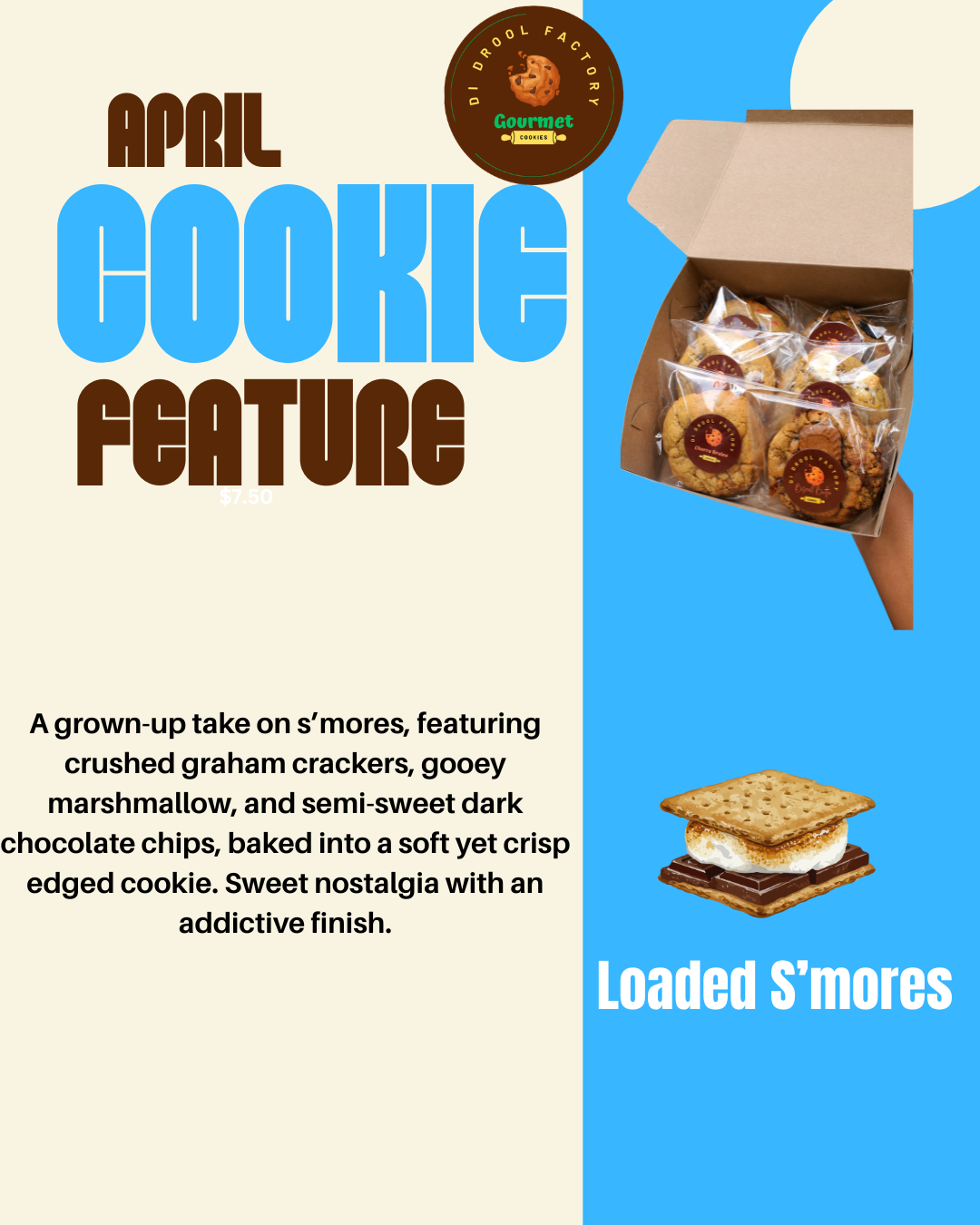 April Gourmet Cookie Box - Limited Edition