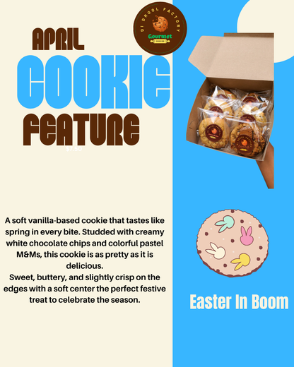 April Gourmet Cookie Box - Limited Edition