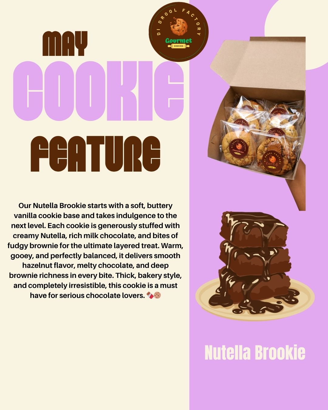 Nutella Brookie