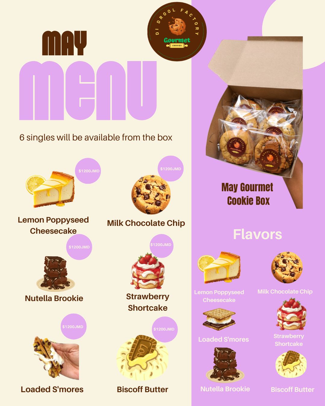 May Gourmet Cookie Box