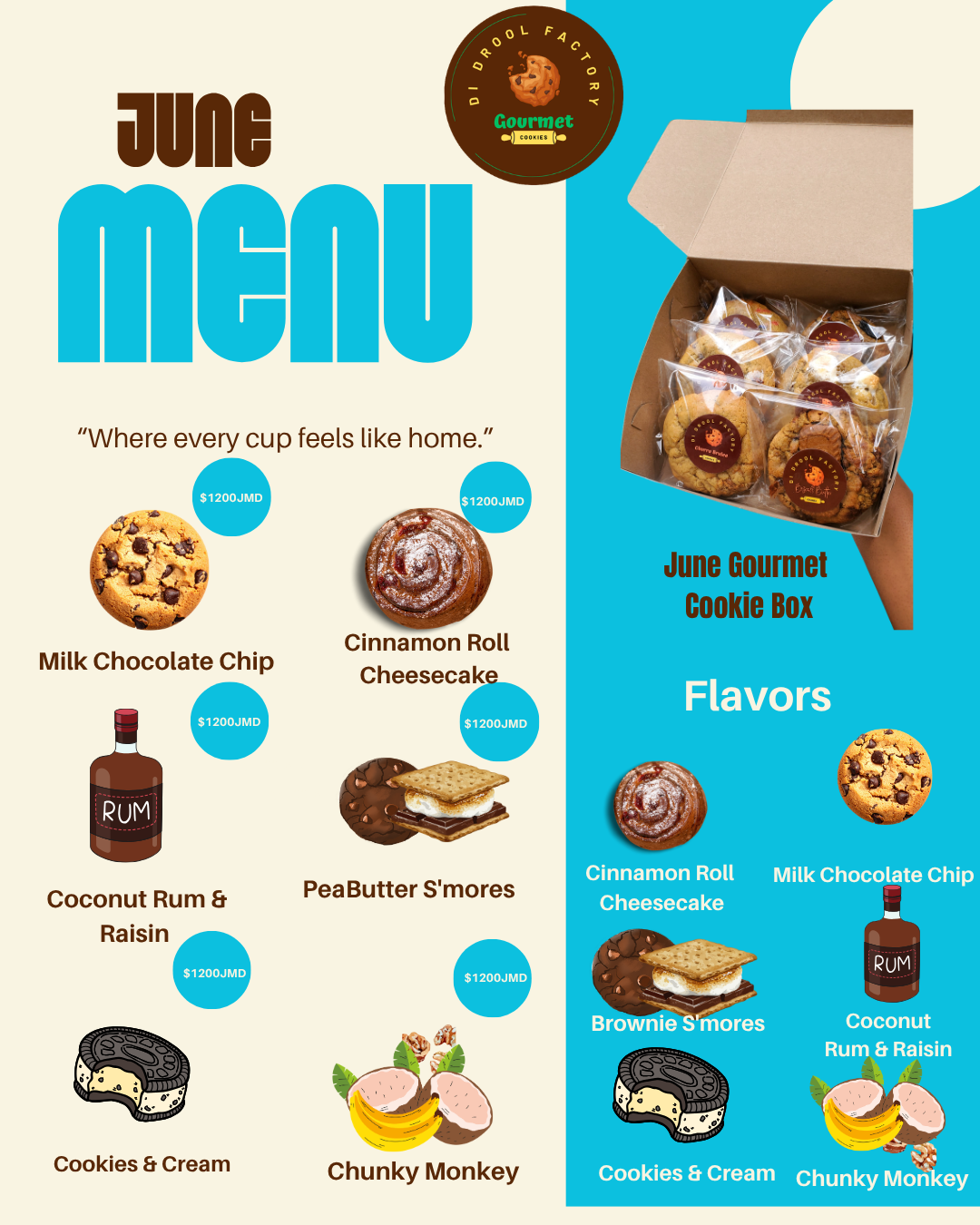 June Gourmet Cookie Box