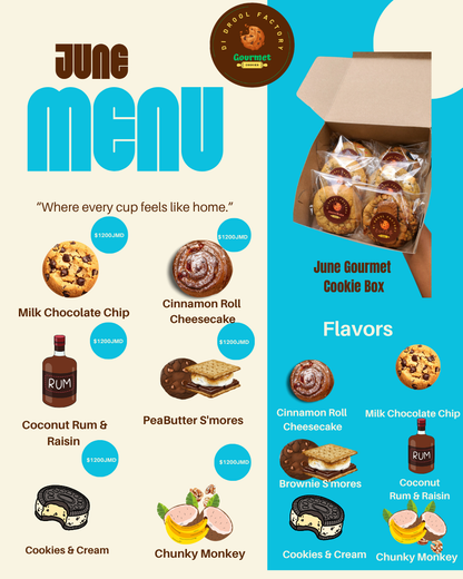 June Gourmet Cookie Box