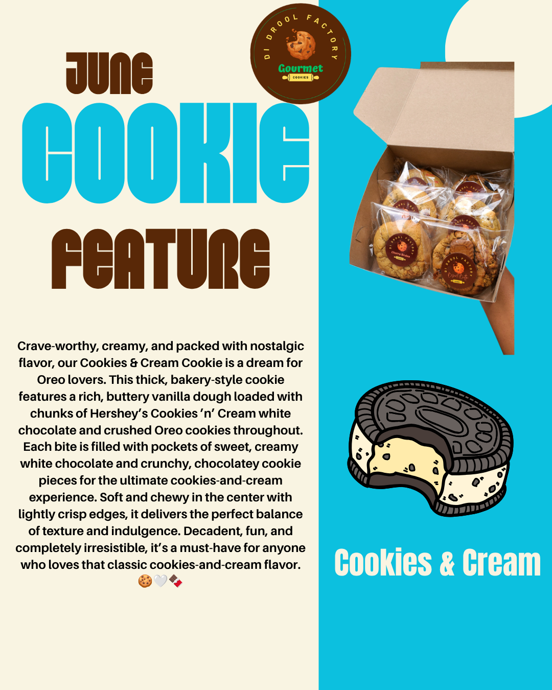 June Gourmet Cookie Box
