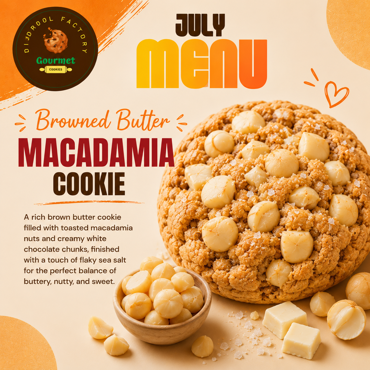 July Gourmet Cookie Box