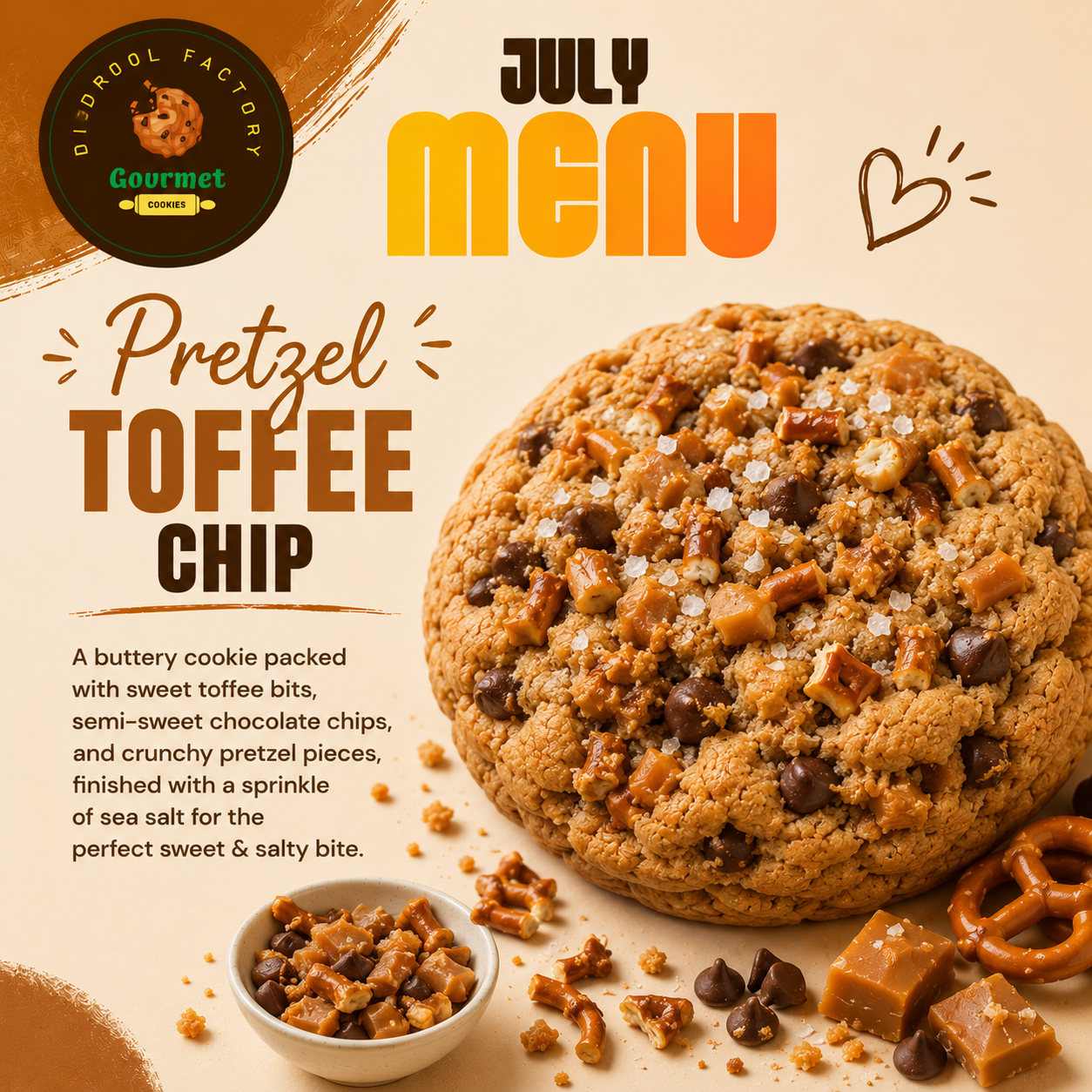 July Gourmet Cookie Box