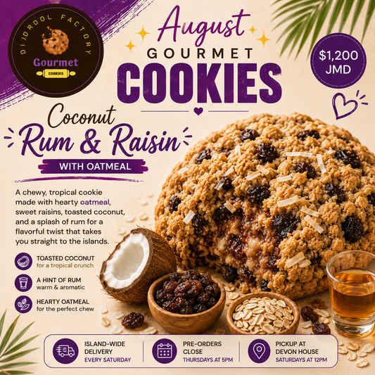 Coconut Oat Rum & Raisin