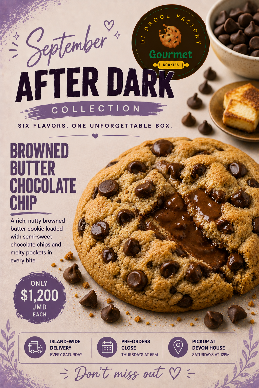 Browned butter Chocolate Chip