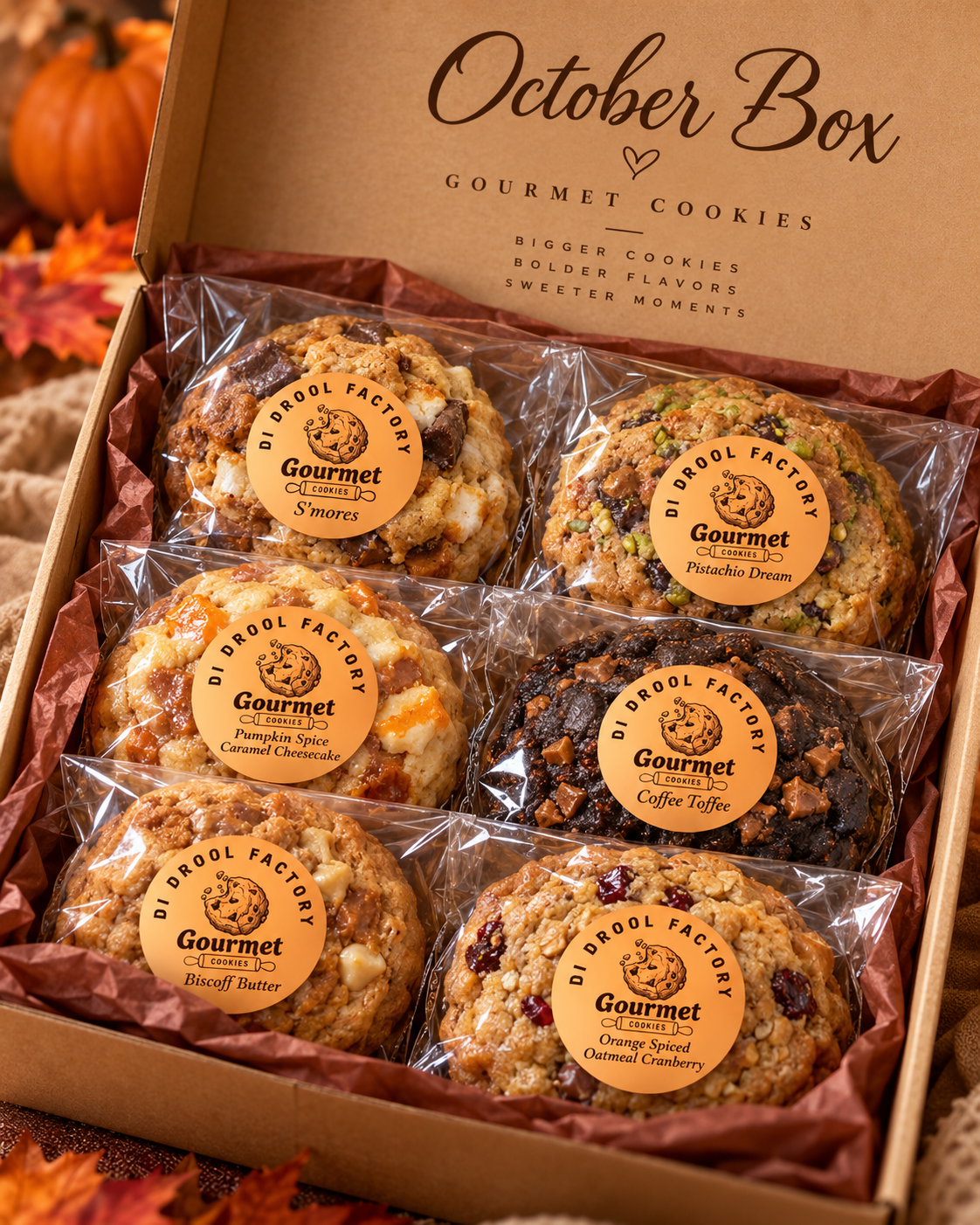 October Gourmet Cookie Box